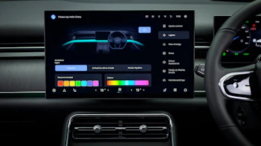 Chery Tiggo 9 - infotainment