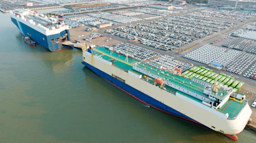 Chinese car ferry