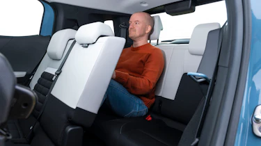 Citroen C3 Aircross - Alex in third row seats