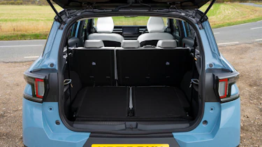 Citroen C3 Aircross being driven in the UK - boot