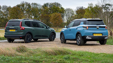Citroen C3 Aircross vs Dacia Jogger - rear end