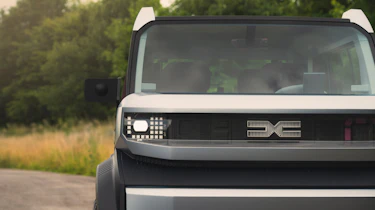 Dacia Hipster concept - front detail
