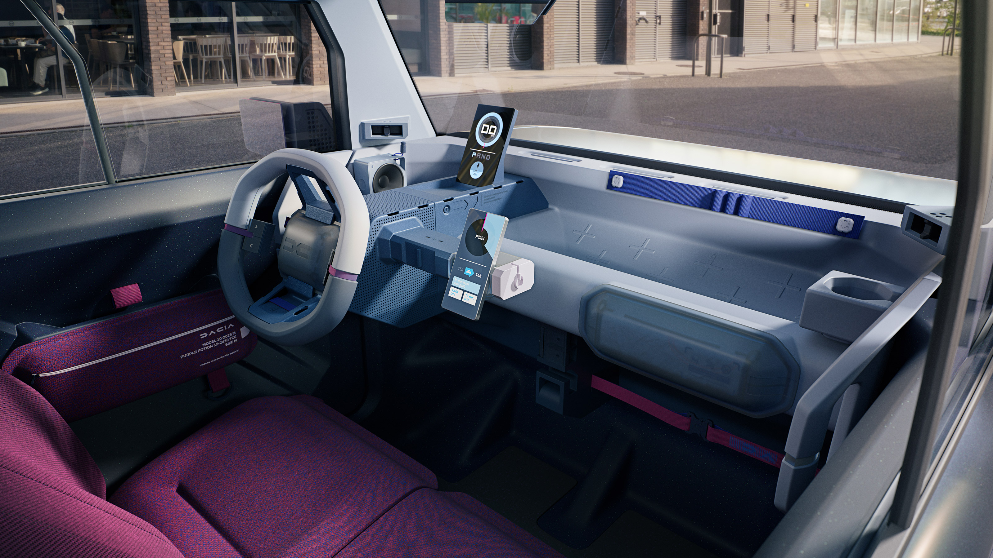 Dacia Hipster concept - dash
