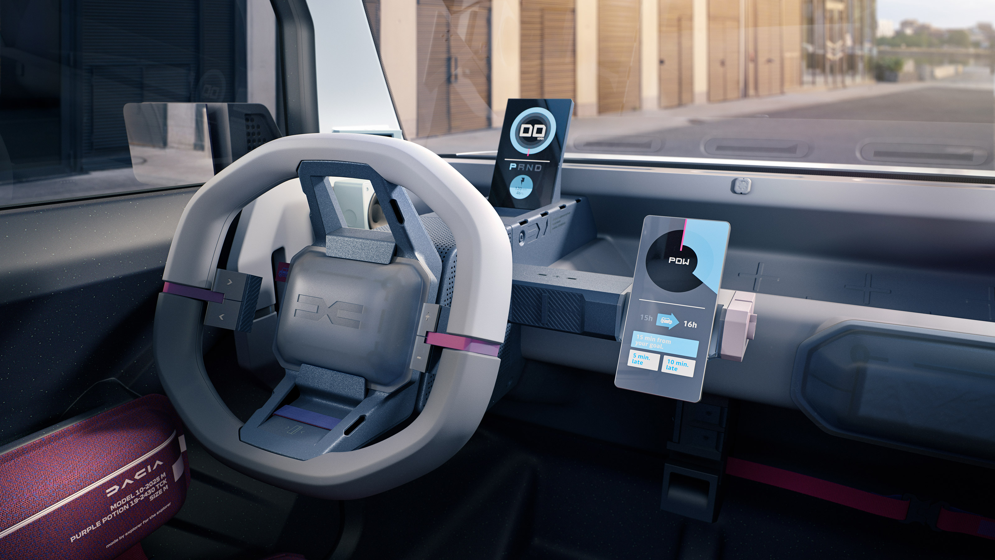Dacia Hipster concept - steering wheel