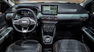 Dacia Jogger facelift - dash