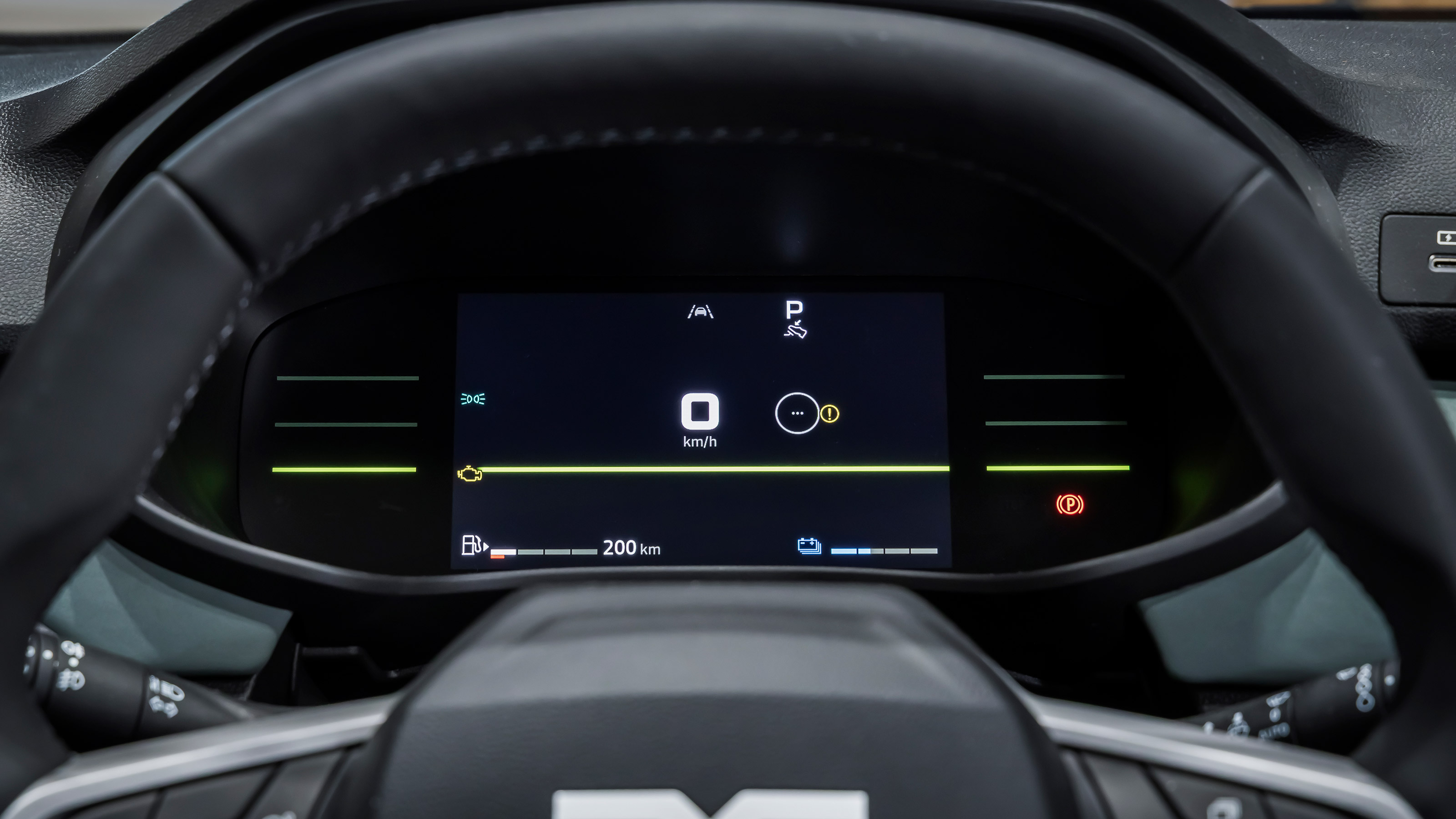 Dacia Jogger facelift - dials