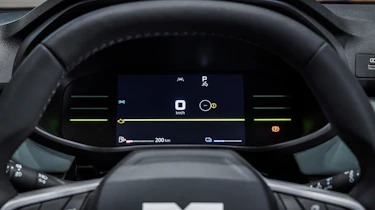 Dacia Jogger facelift - dials