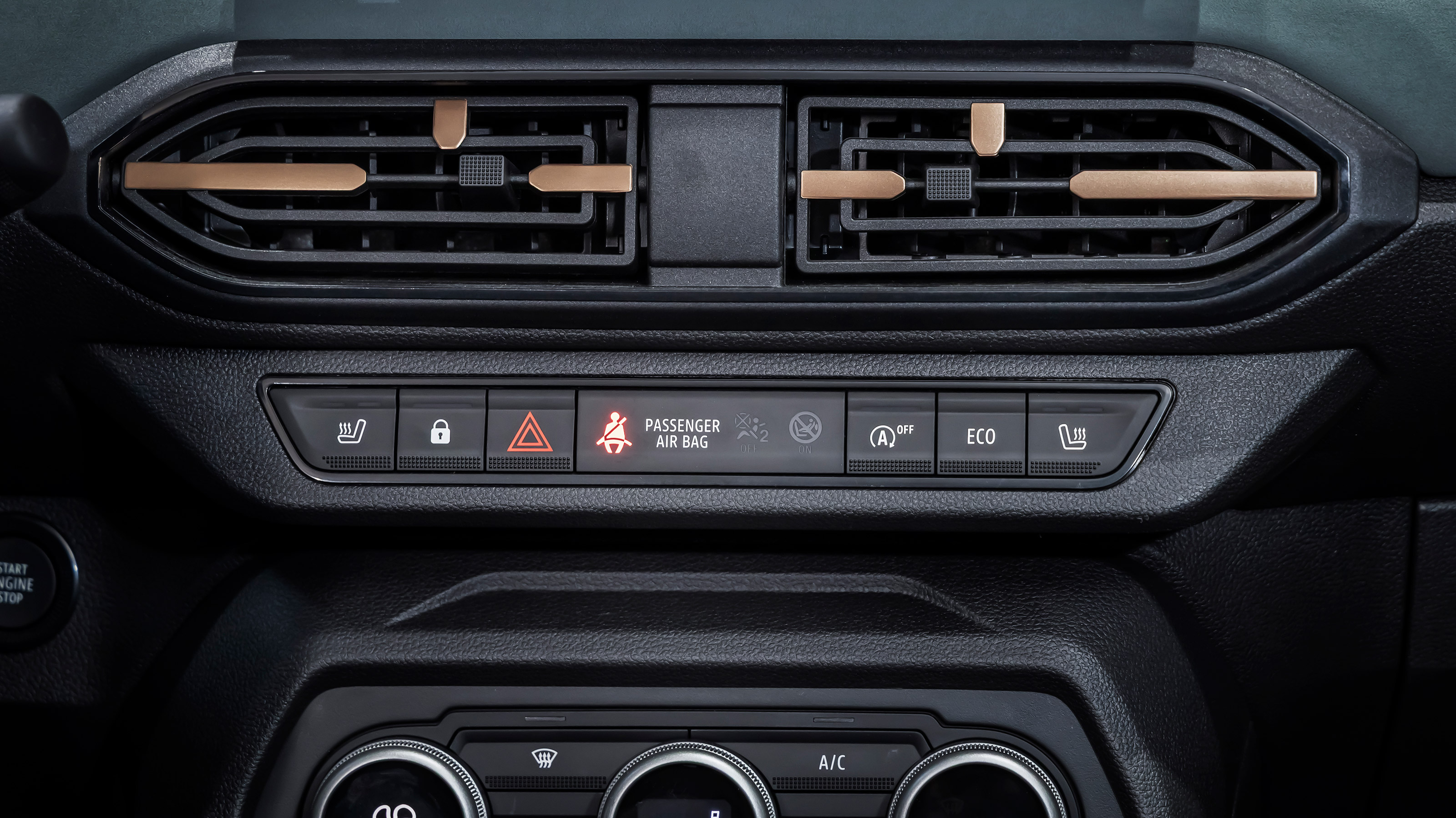 Dacia Sandero Stepway facelift - vents