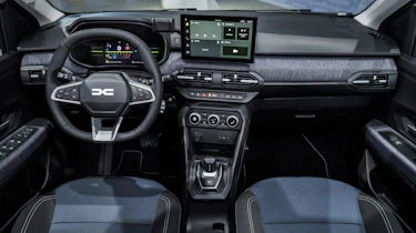 Dacia Sandero facelift - dash
