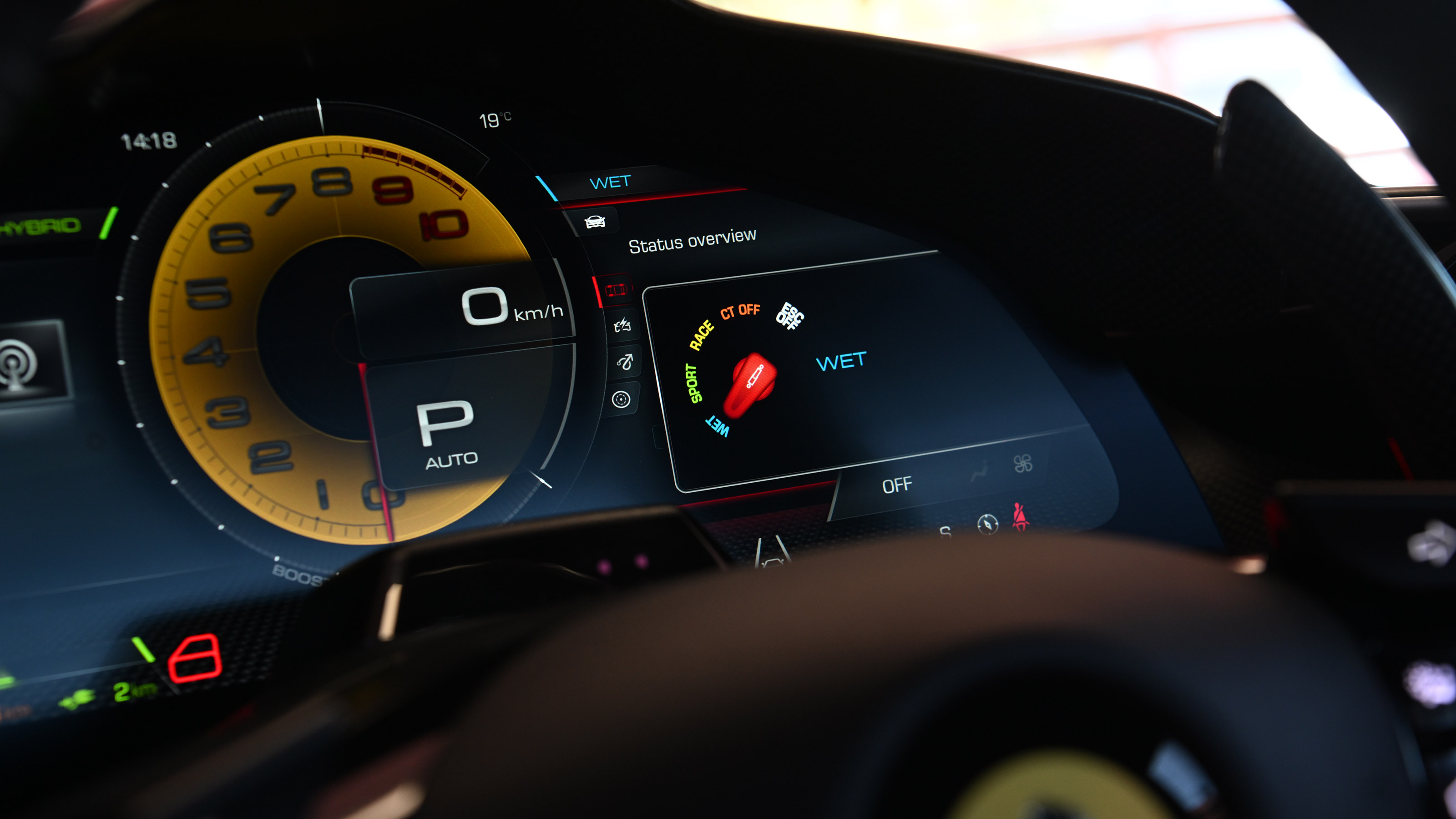 Ferrari 296 Speciale - dials