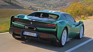Ferrari 296 Speciale - rear tracking
