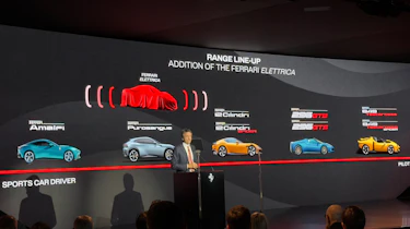 Ferrari Elettrica range teaser