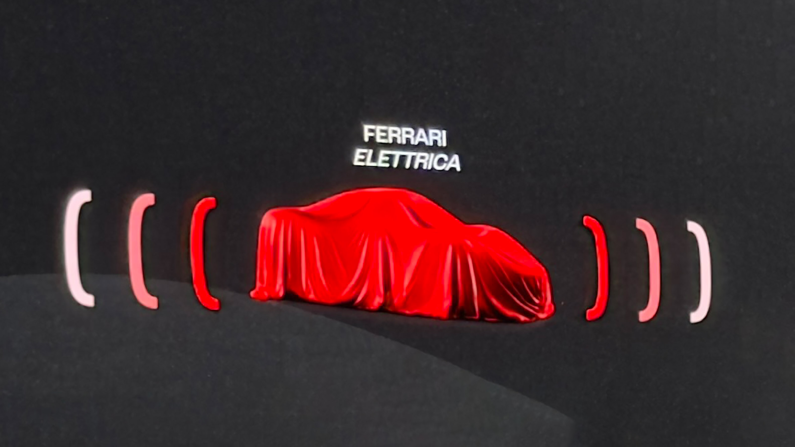 Ferrari Elettrica teaser