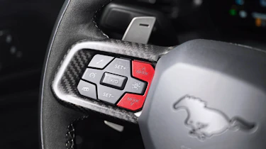 Ford Mustang GTD - steering wheel detail