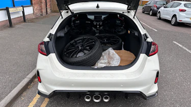 Honda Civic Type R - boot space