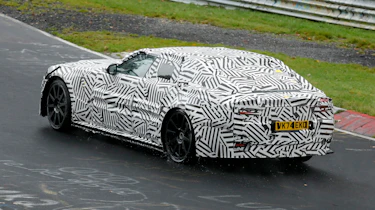Jaguar Type GT coupe test car rear