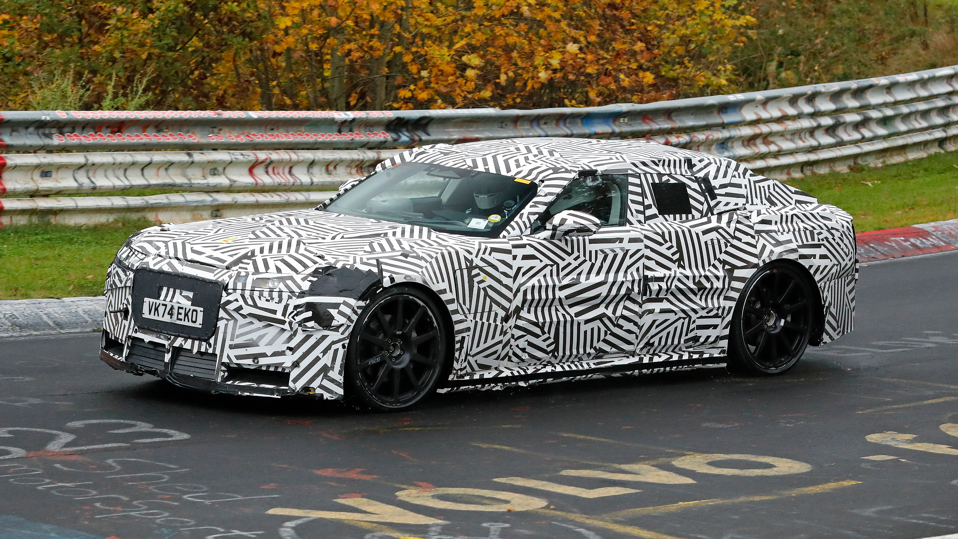 Jaguar Type GT coupe test car side