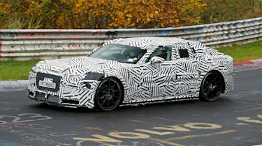 Jaguar Type GT coupe test car side