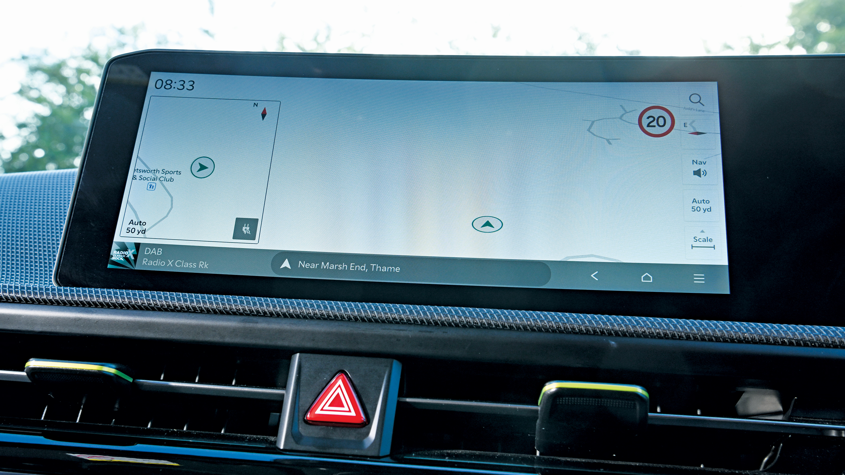 Kia EV6 GT - navigation screen