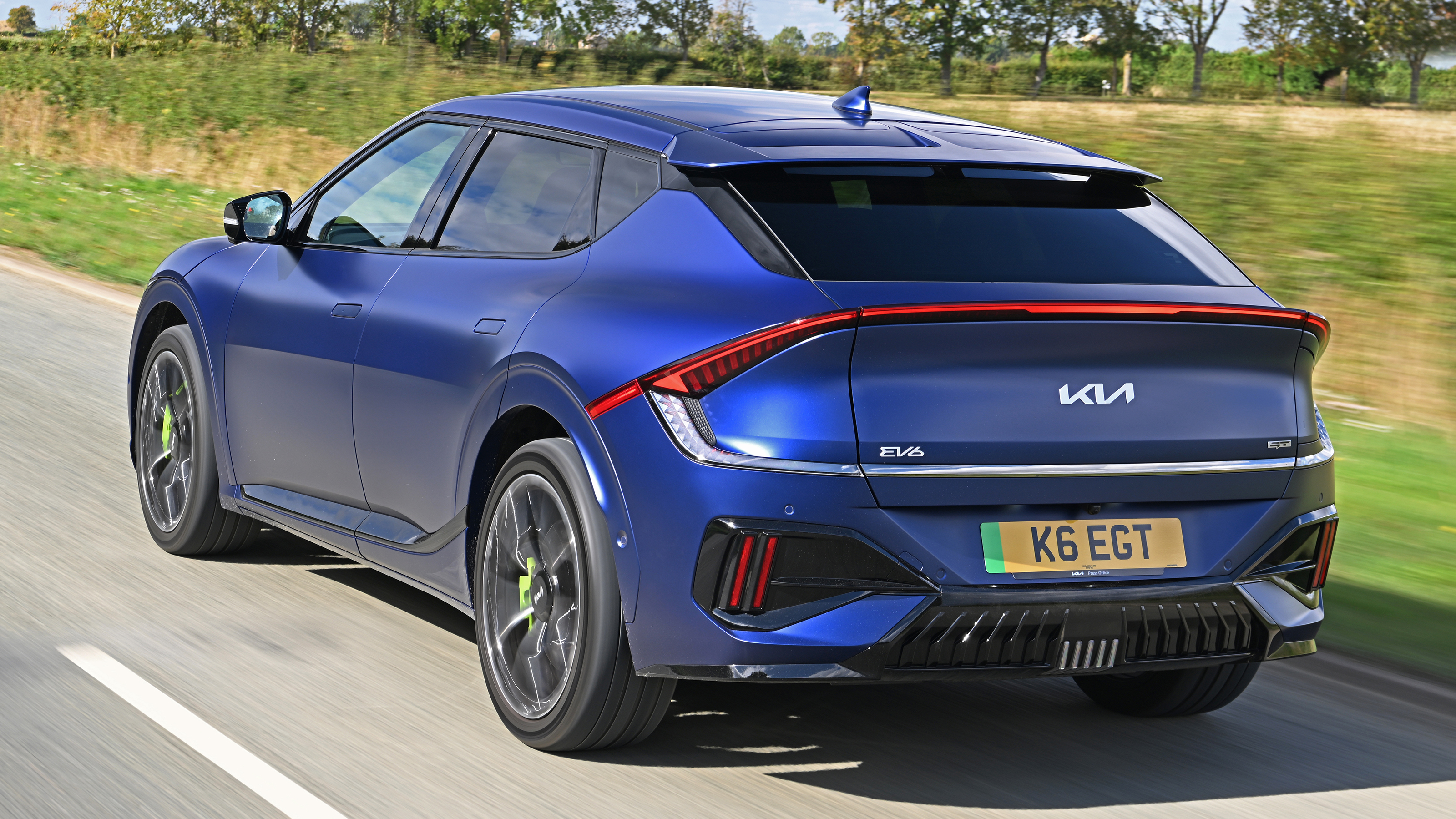 Kia EV6 GT - rear 3/4