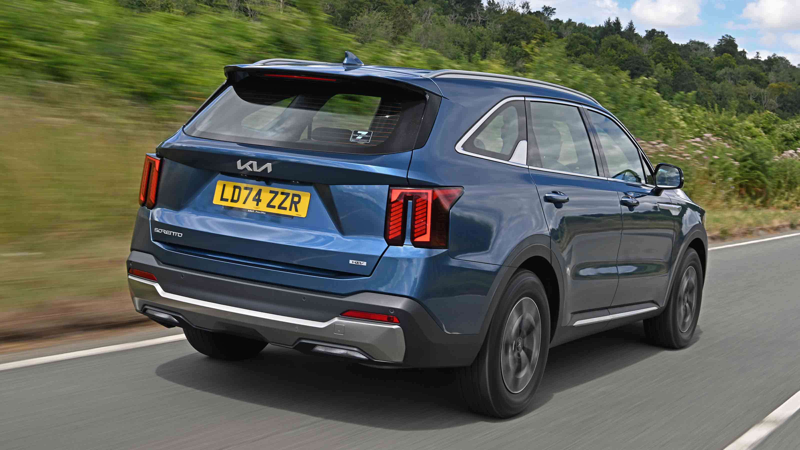 Kia Sorento - rear tracking, alternative
