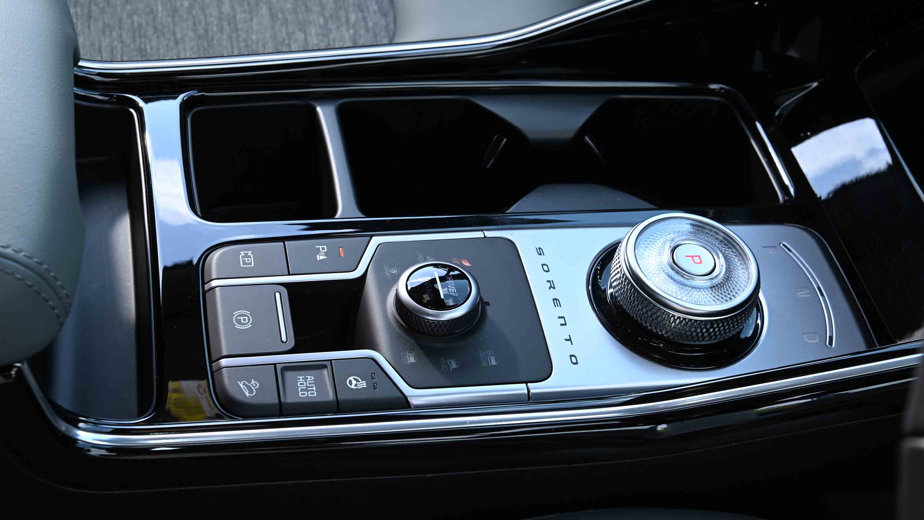 Kia Sorento - centre console