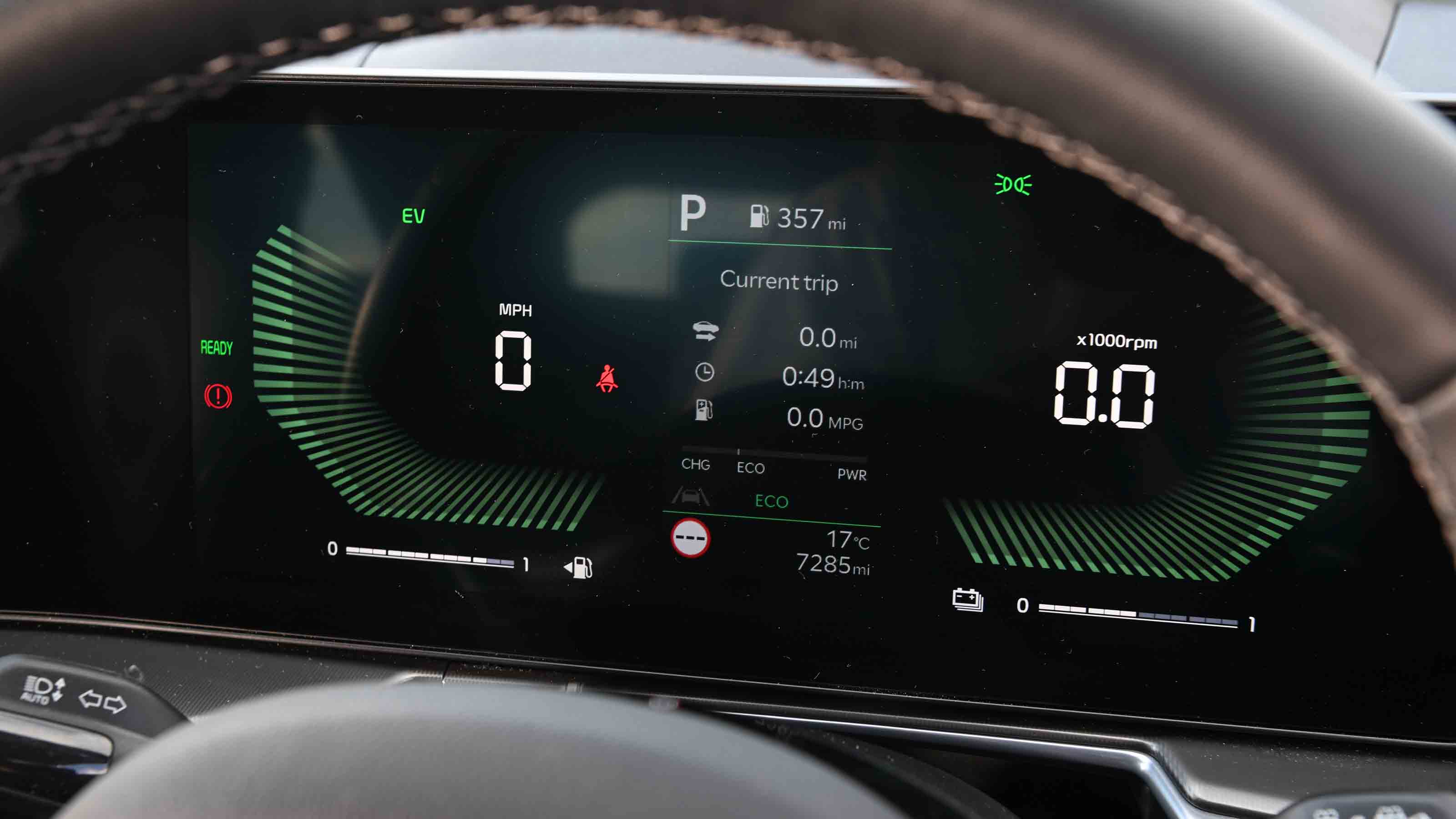 Kia Sorento - digital instrument cluster