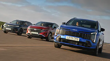 Kia Sportage vs Nissan Qashqai vs Volkswagen Tiguan - header image