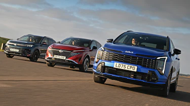 Kia Sportage vs Nissan Qashqai vs Volkswagen Tiguan - header image