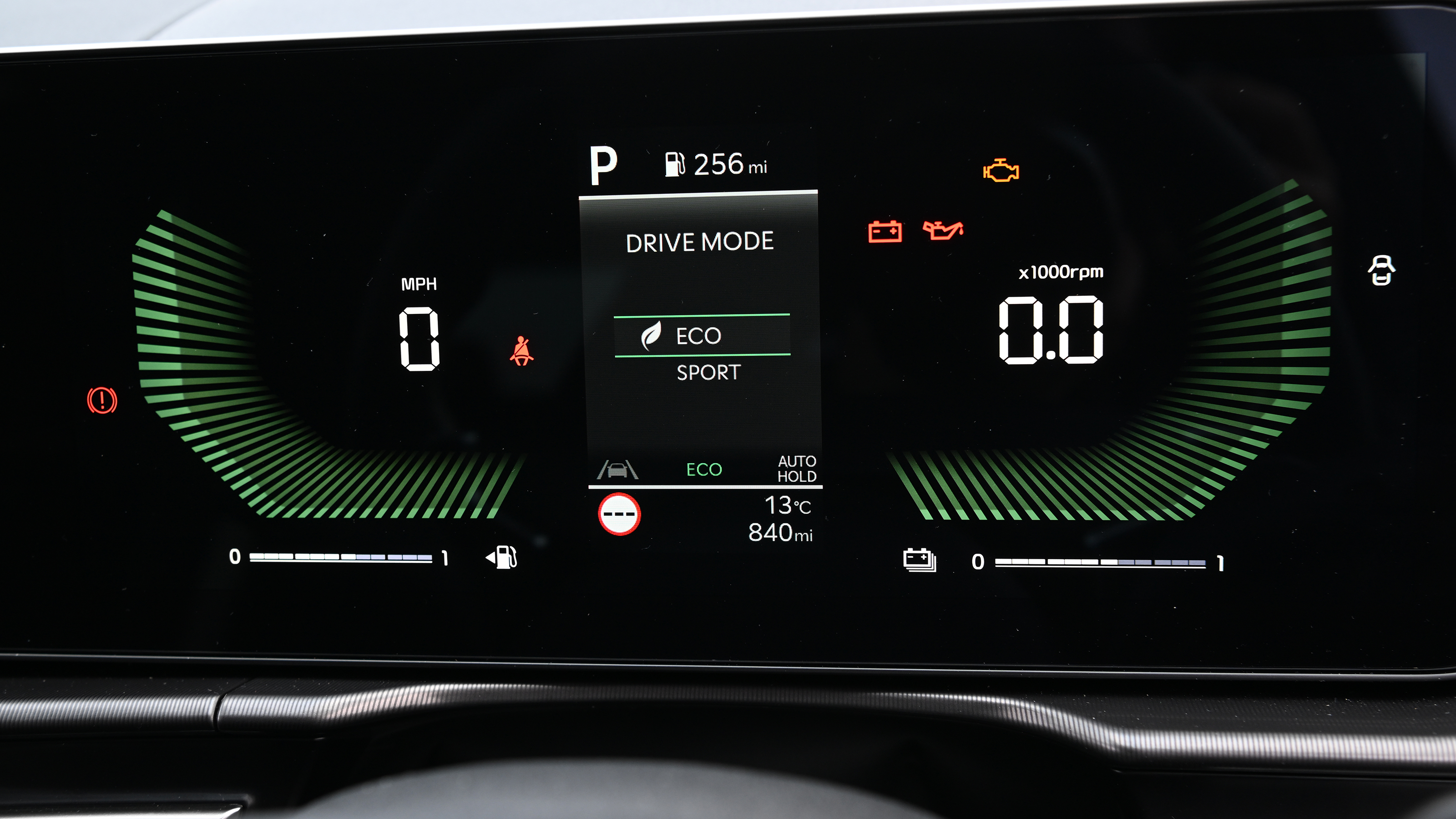 Kia Sportage - digital drivers display 