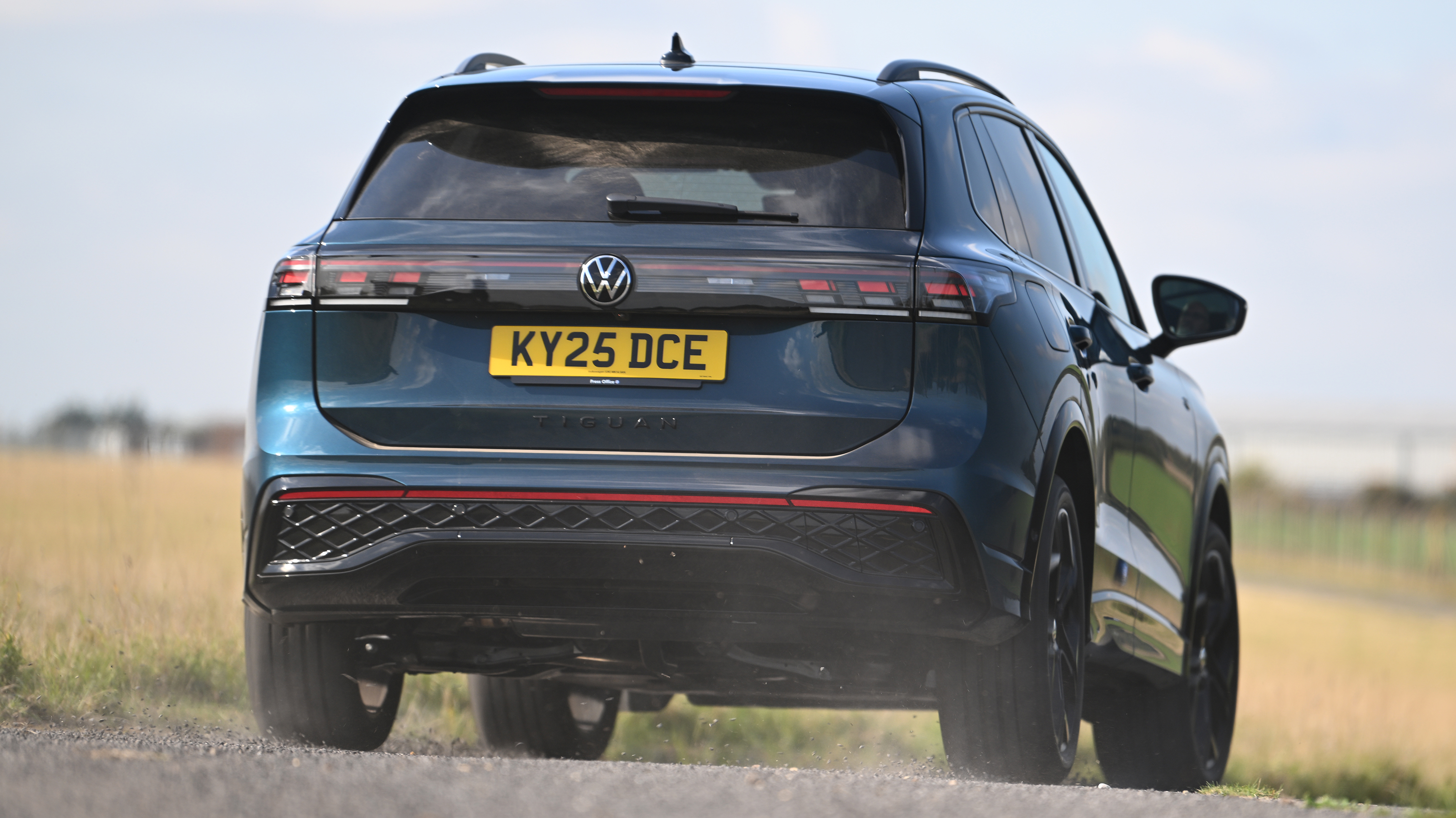 Volkswagen Tiguan - rear cornering 