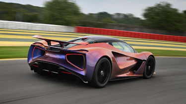 Lotus Evija - rear tracking