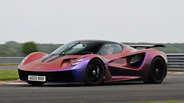 Lotus Evija - front tracking