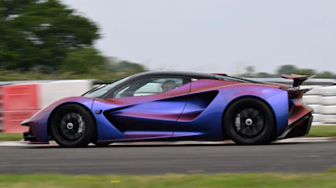 Lotus Evija - side