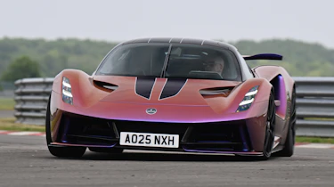 Lotus Evija - front cornering