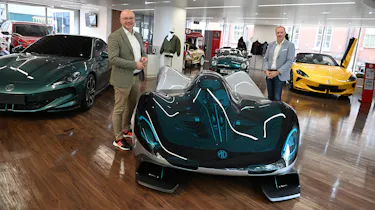 MG - showroom with David Allison
