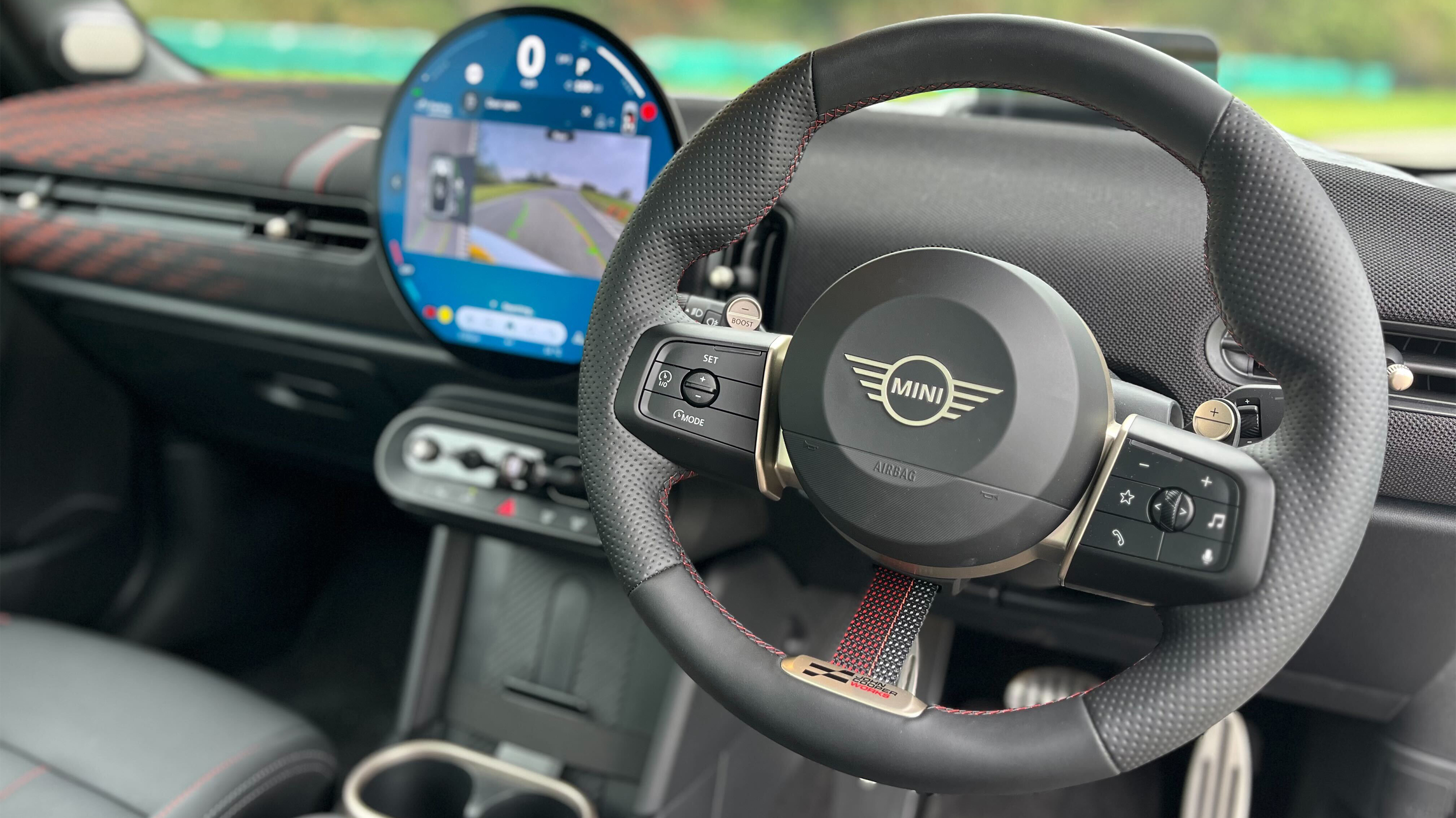 MINI John Cooper Works - steering wheel
