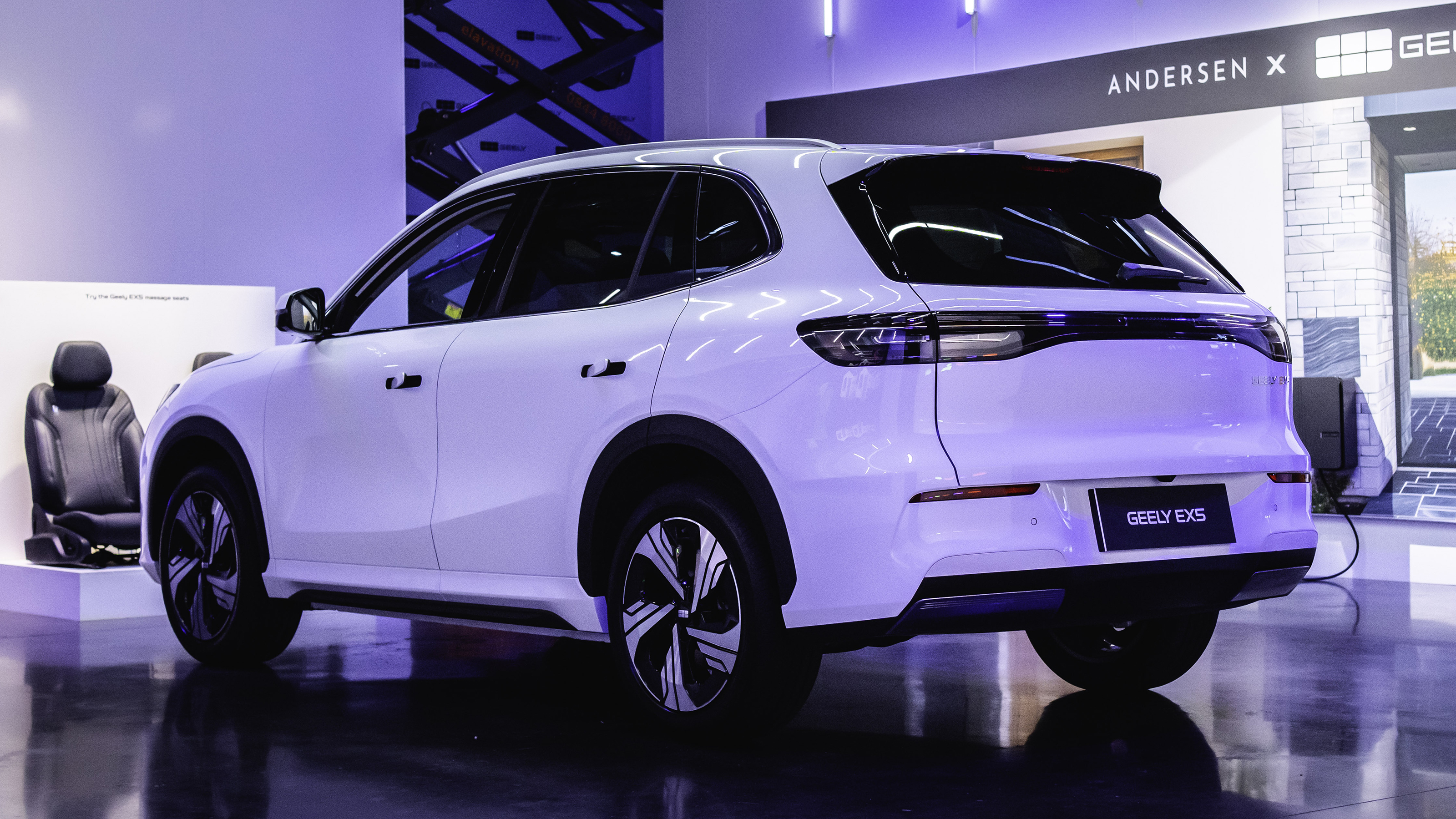 New Geely EX5 launch - rear static 