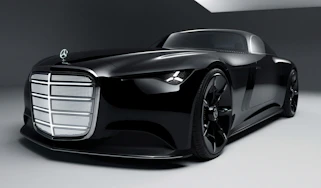 New Mercedes Vision Iconic concept - front