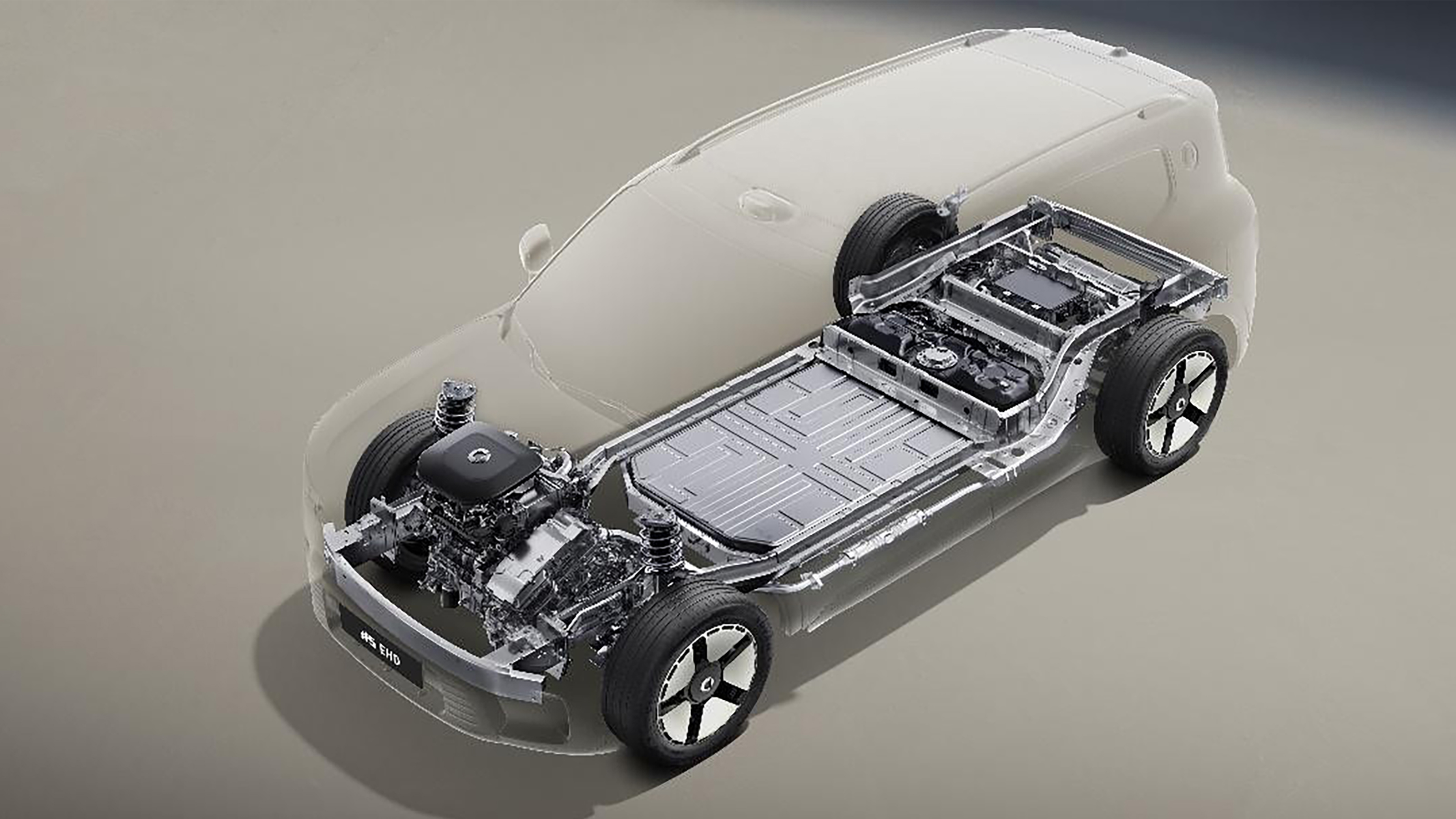 New Smart #5 EHD - battery pack and engine