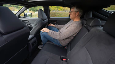 Paul Barker sat in the Toyota C-HR+