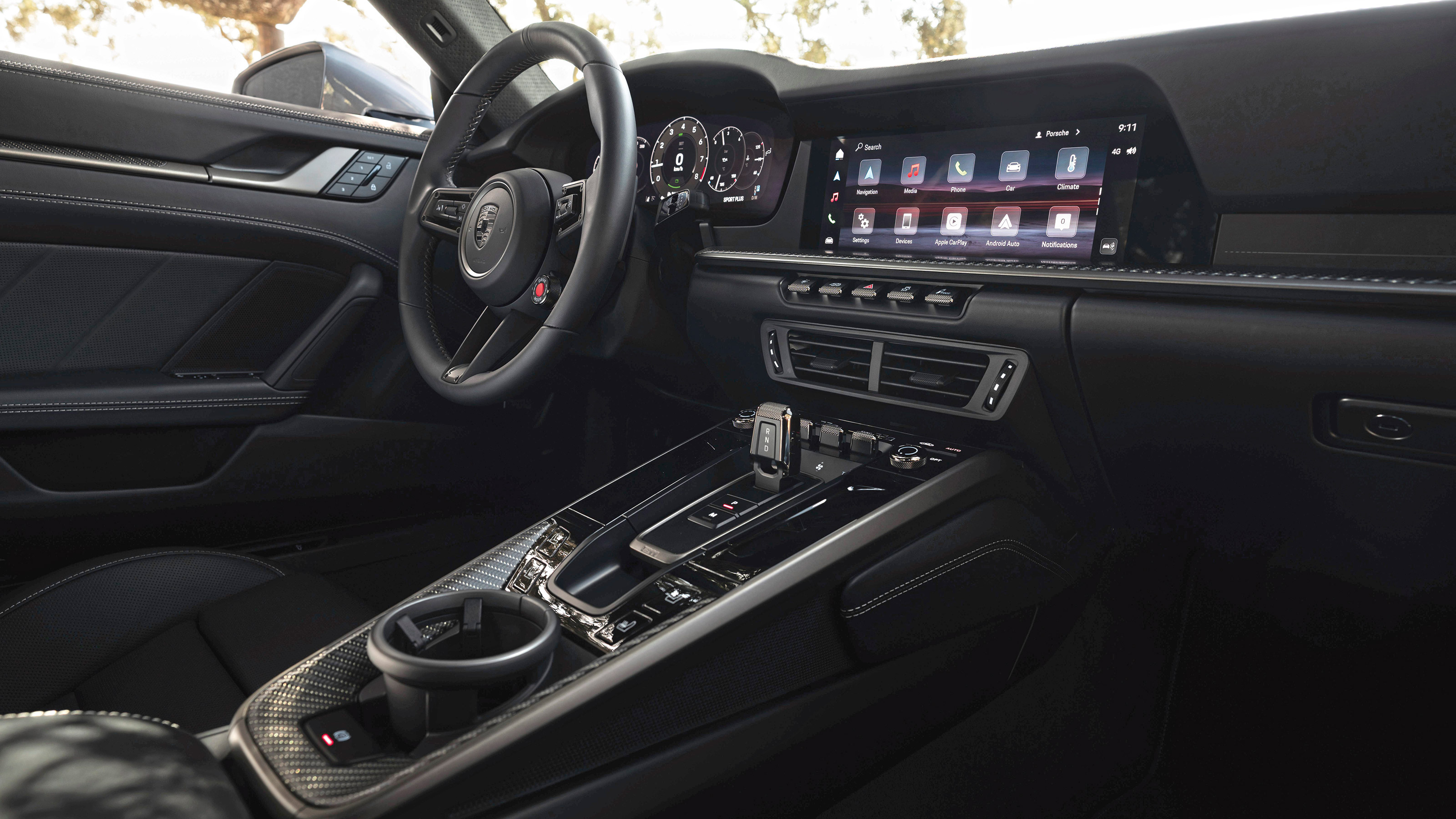 Porsche 911 Turbo S - dash