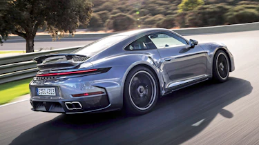 Porsche 911 Turbo S - rear action