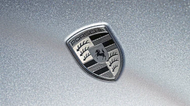 Porsche 911 Turbo S - Porsche badge