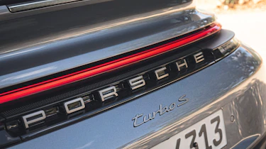 Porsche 911 Turbo S - rear badge