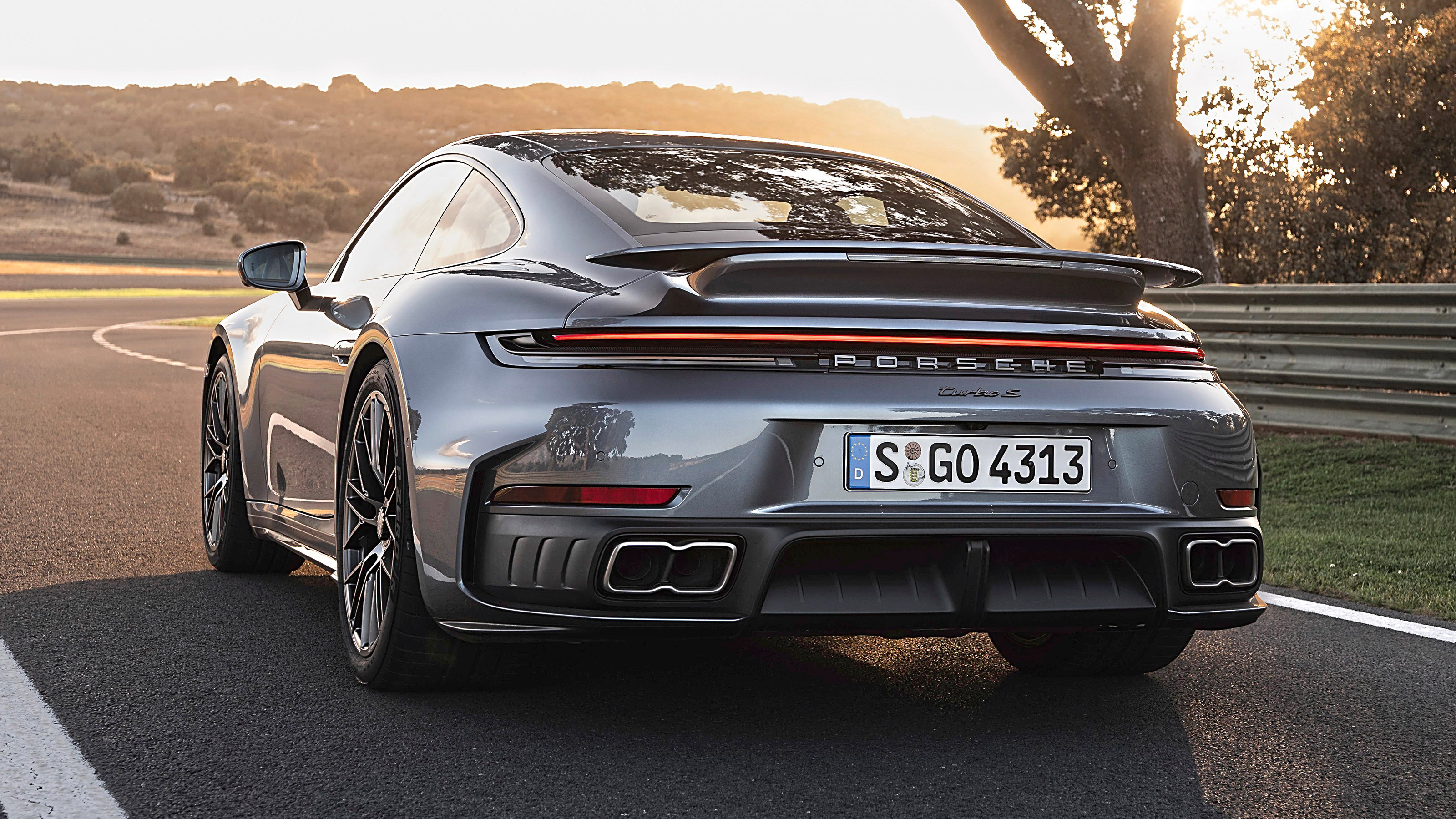Porsche 911 Turbo S - rear static