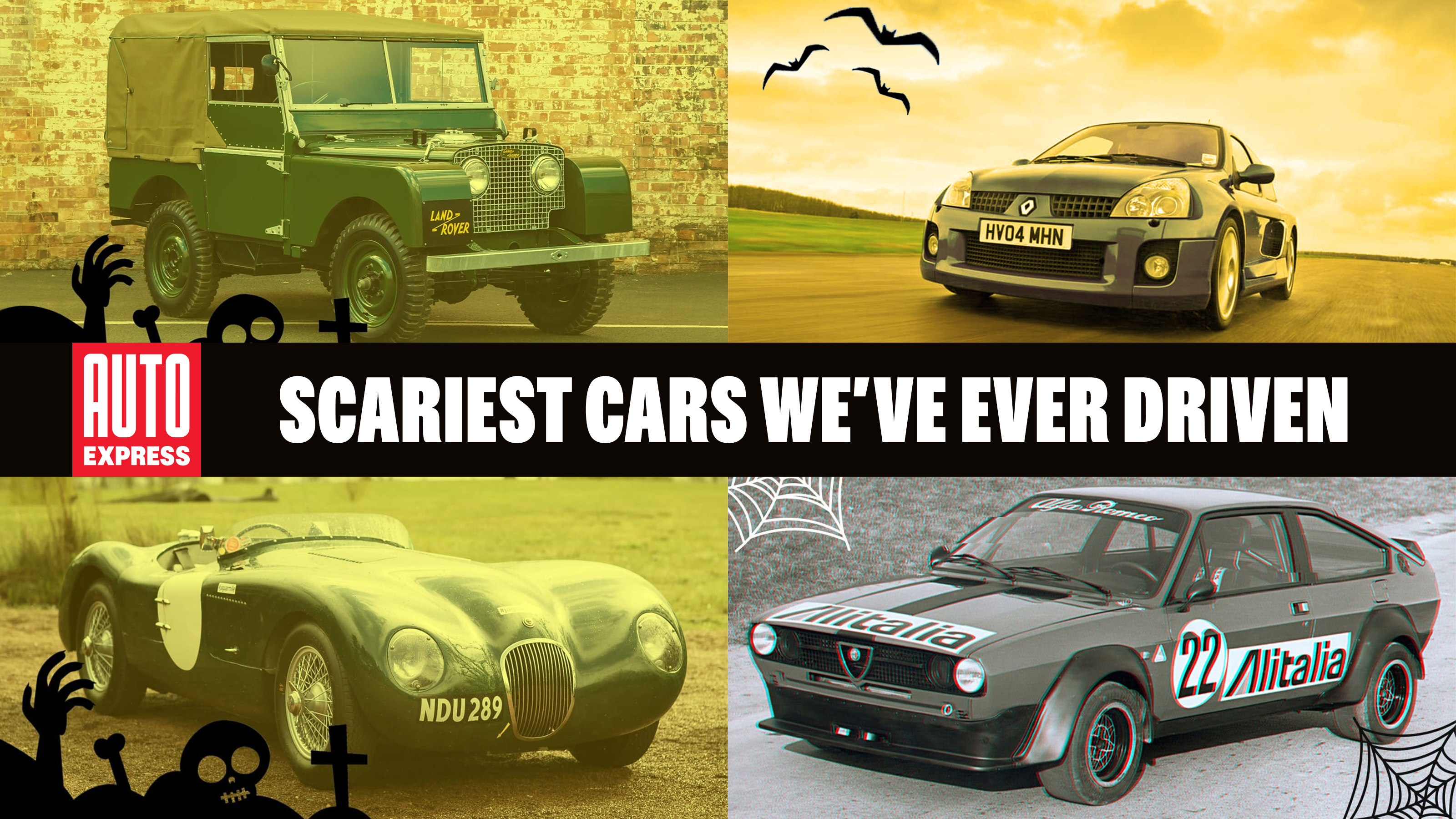 Scariest cars we've ever driven - header image, 2025