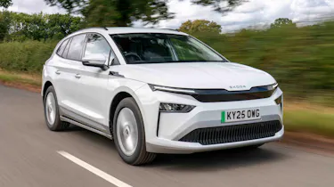 Skoda Enyaq - front tracking