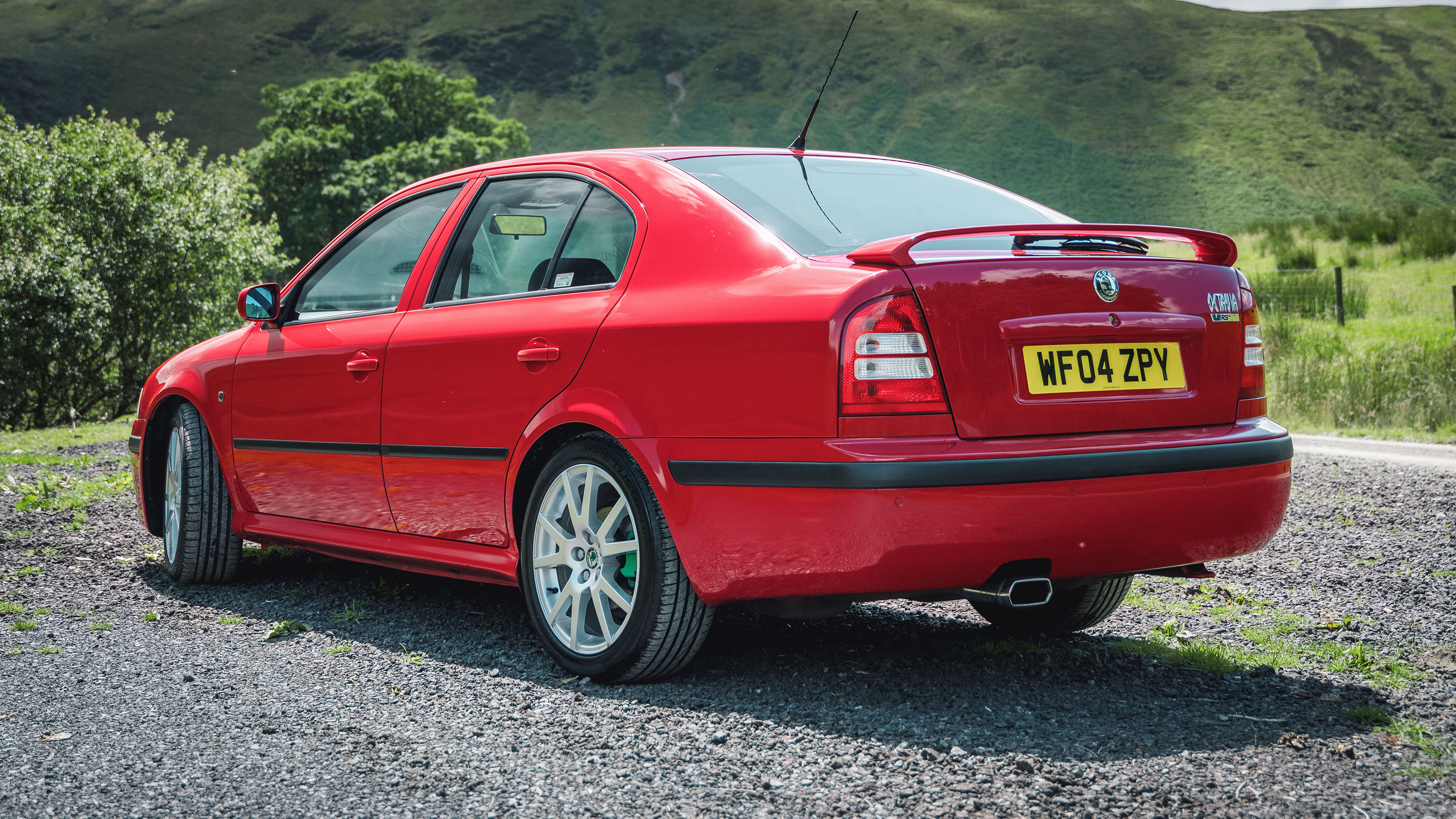 Skoda Octavia vRS Mk1 - rear static