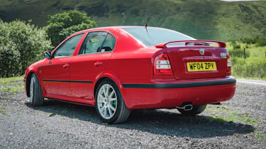 Skoda Octavia vRS Mk1 - rear static